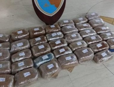 Συνελήφθη στο Καλπάκι ένας 42χρονος με 207 κιλά χασίς